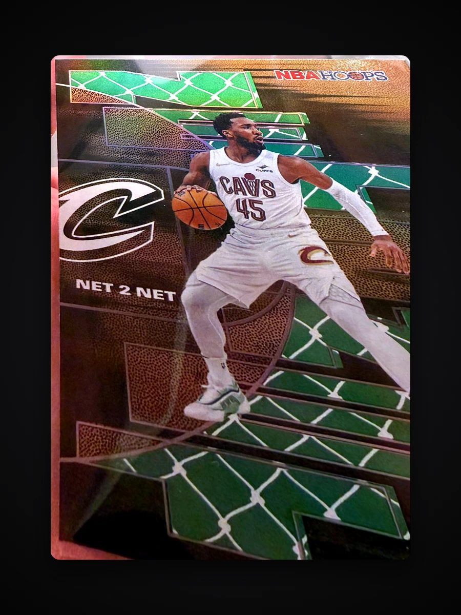 Donovan Mitchell — Topps NBA Hoops - Net 2 Net (inserto)