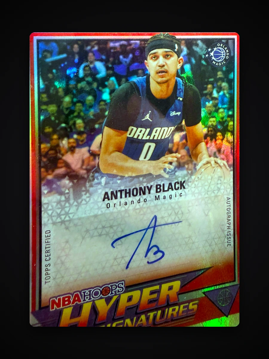 Anthony Black — NBA Hoops Hyper Signatures (Topps Hoops Basketball)